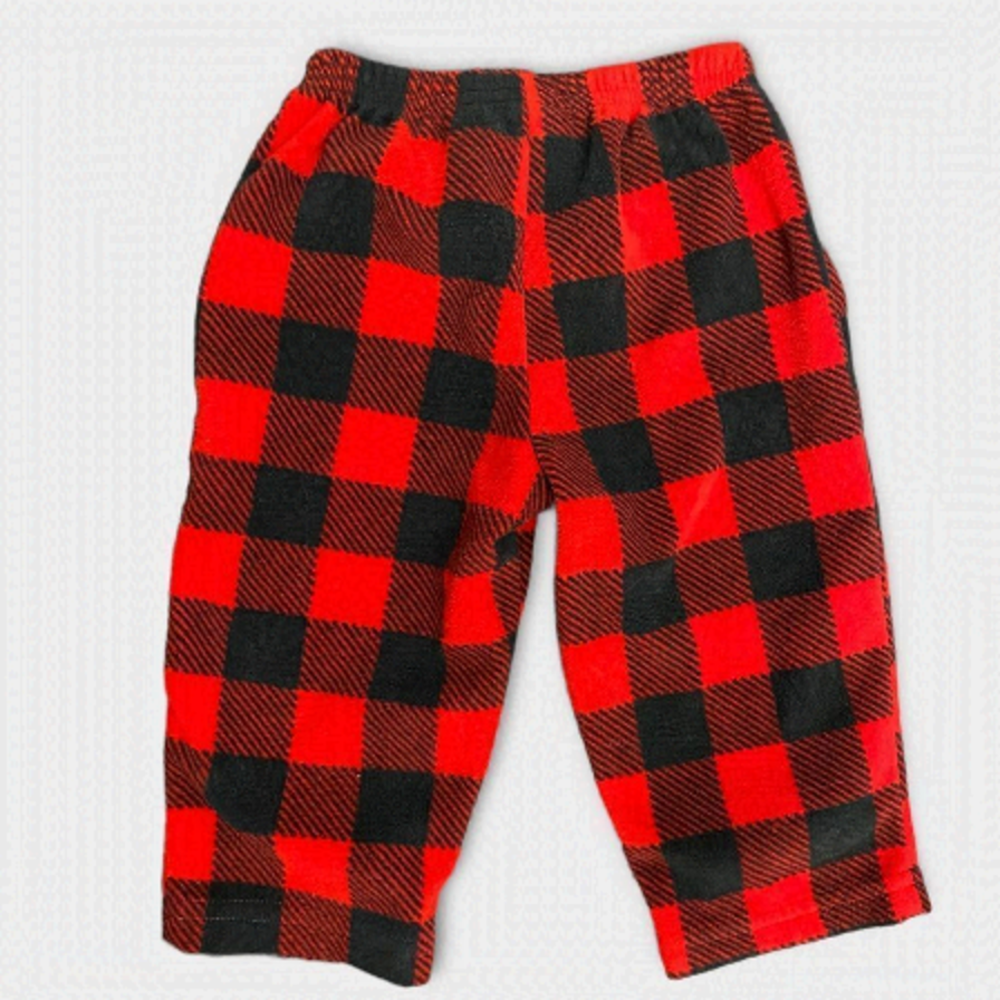 𝅺CARTER'S  | 3/$15 Red and Black Plaid Pj Pants